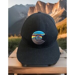 Colorado Limited Hat Cap Black Snapback One Size Adjustable C Logo Mountain
